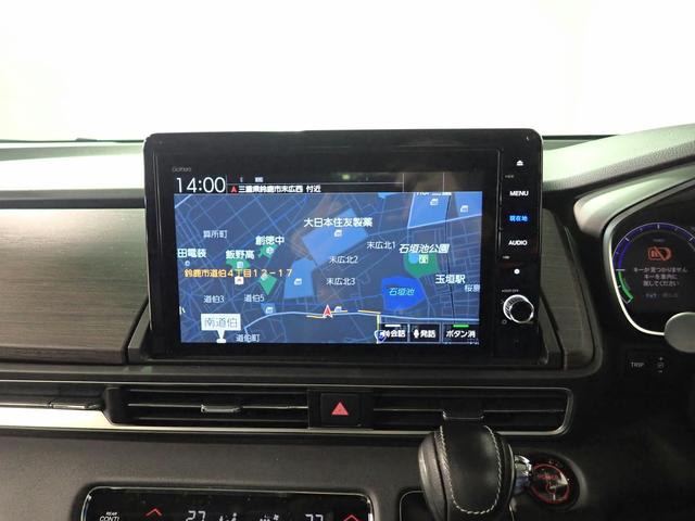 オデッセイハイブリッド e:HEV ABSOLUTE EX HondaSENSING 禁煙 ナビ装着用SP 純10インチナビ フルセグ DVD BT マルチビューカメラ ETC2.0 ドラレコ ハーフレザー Wパワスラ Pテールゲート 純ノイズリデューシング18AW AC電源1500W(6枚目)