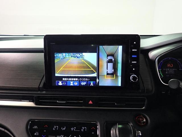 オデッセイハイブリッド e:HEV ABSOLUTE EX HondaSENSING 禁煙 ナビ装着用SP 純10インチナビ フルセグ DVD BT マルチビューカメラ ETC2.0 ドラレコ ハーフレザー Wパワスラ Pテールゲート 純ノイズリデューシング18AW AC電源1500W(7枚目)