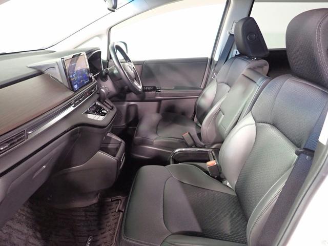 オデッセイハイブリッド e:HEV ABSOLUTE EX HondaSENSING 禁煙 ナビ装着用SP 純10インチナビ フルセグ DVD BT マルチビューカメラ ETC2.0 ドラレコ ハーフレザー Wパワスラ Pテールゲート 純ノイズリデューシング18AW AC電源1500W(23枚目)