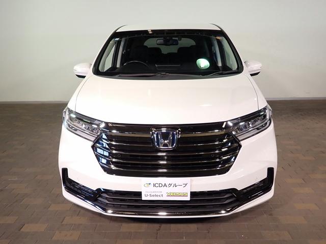 オデッセイハイブリッド e:HEV ABSOLUTE EX HondaSENSING 禁煙 ナビ装着用SP 純10インチナビ フルセグ DVD BT マルチビューカメラ ETC2.0 ドラレコ ハーフレザー Wパワスラ Pテールゲート 純ノイズリデューシング18AW AC電源1500W(28枚目)