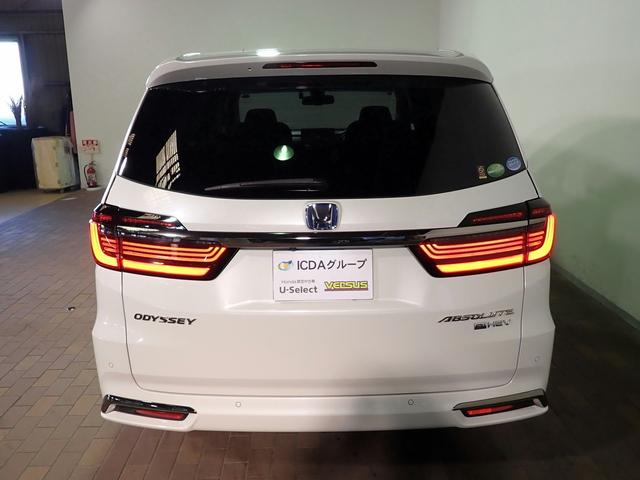 オデッセイハイブリッド e:HEV ABSOLUTE EX HondaSENSING 禁煙 ナビ装着用SP 純10インチナビ フルセグ DVD BT マルチビューカメラ ETC2.0 ドラレコ ハーフレザー Wパワスラ Pテールゲート 純ノイズリデューシング18AW AC電源1500W(31枚目)