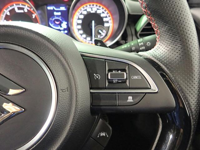 スイフトスポーツ ベースグレード セーフティパッケージ装着車 6AT 禁煙 デュアルセンサーブレーキサポート 社外SDナビ フルセグTV DVD Bluetooth Bカメラ ETC Wドラレコ レーダークルーズC シートヒーター パドルシフト ICターボ 純正17AW(11枚目)