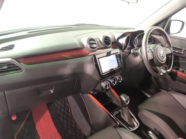 スイフトスポーツ ベースグレード セーフティパッケージ装着車 6AT 禁煙 デュアルセンサーブレーキサポート 社外SDナビ フルセグTV DVD Bluetooth Bカメラ ETC Wドラレコ レーダークルーズC シートヒーター パドルシフト ICターボ 純正17AW(22枚目)