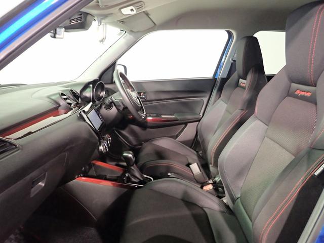 スイフトスポーツ ベースグレード セーフティパッケージ装着車 6AT 禁煙 デュアルセンサーブレーキサポート 社外SDナビ フルセグTV DVD Bluetooth Bカメラ ETC Wドラレコ レーダークルーズC シートヒーター パドルシフト ICターボ 純正17AW(23枚目)