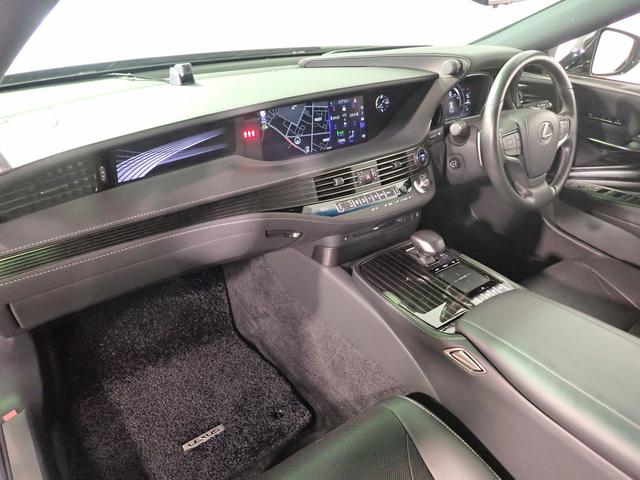 ＬＳ ＬＳ５００ｈ　Ｉパッケージ　Ｌ・ＳａｆｅｔｙＳｙｓｔｅｍ＋　純正ナビ　フルセグ　ＢＴ　パノラミックビューＭ　ＥＴＣ２．０　ＬＥＤ　クルーズＣ　ＡＴハイビーム　黒革シート　本革ステア＆シフトノブ　パドルシフト　Ｄインナーミラー　パワートランクリッド　純正１９ＡＷ（21枚目）