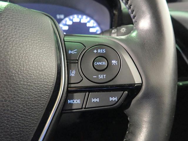 クラウンハイブリッド S スポーツスタイル 特別仕様車 T・SafetySense 禁煙 純正Mナビ フルセグTV DVD USB AUX BT Bカメラ ETC LEDヘッド レーダークルーズC BSM スモーク塗装LEDヘッド&Rコンビ スモークメッキモール ブラック塗装18AW(11枚目)