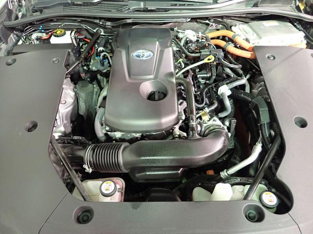 クラウンハイブリッド S スポーツスタイル 特別仕様車 T・SafetySense 禁煙 純正Mナビ フルセグTV DVD USB AUX BT Bカメラ ETC LEDヘッド レーダークルーズC BSM スモーク塗装LEDヘッド&Rコンビ スモークメッキモール ブラック塗装18AW(33枚目)