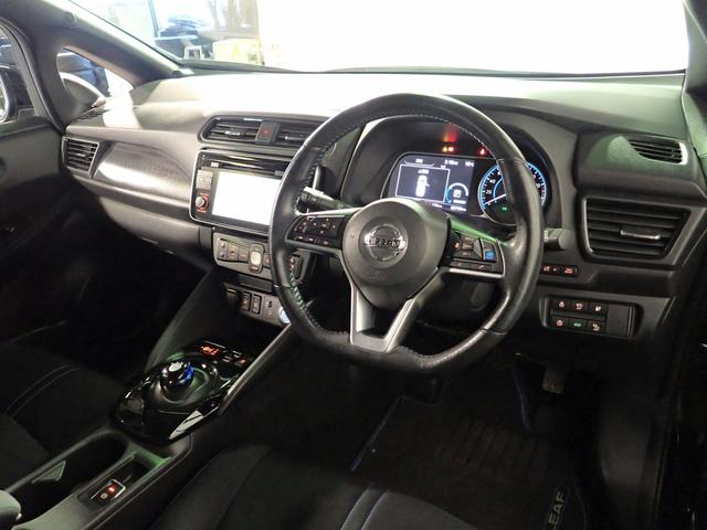 リーフ Ｇ　ＰｒｏＰＩＬＯＴ　エマージェンシーブレーキ　禁煙　純正ＳＤナビ　フルセグＴＶ　ＤＶＤ　ＵＳＢ　ＡＵＸ　ＢＴ　アラウンドビューＭ　インテリキー　ＥＴＣ　ＬＥＤオート　ブラインドスポットＭ　Ｐセンサー　ステア＆シートＨ　ｅ－Ｐｅｄａｌ　純正１７ＡＷ（19枚目）