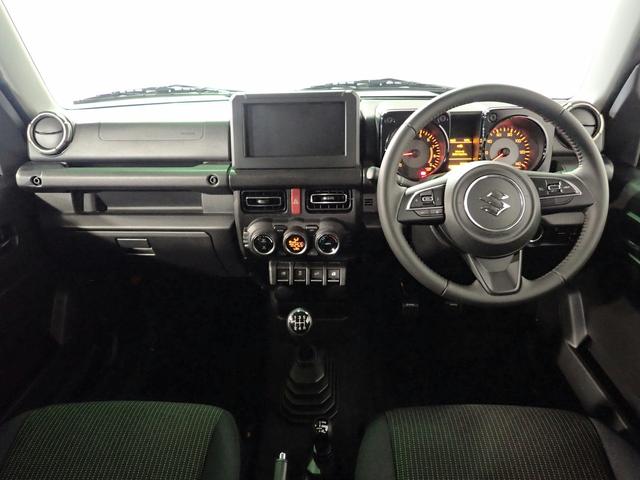 ジムニー XC パートタイム4WD 5MT 禁煙 デュアルセンサーブレーキサポート インテリキー LEDヘッド&フォグ クルーズC ATハイビーム ヒルディセンドC シートヒーター ブレーキLSD 6-SRSエアバック ICターボ 純正16AW(20枚目)