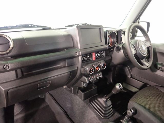 ジムニー XC パートタイム4WD 5MT 禁煙 デュアルセンサーブレーキサポート インテリキー LEDヘッド&フォグ クルーズC ATハイビーム ヒルディセンドC シートヒーター ブレーキLSD 6-SRSエアバック ICターボ 純正16AW(21枚目)