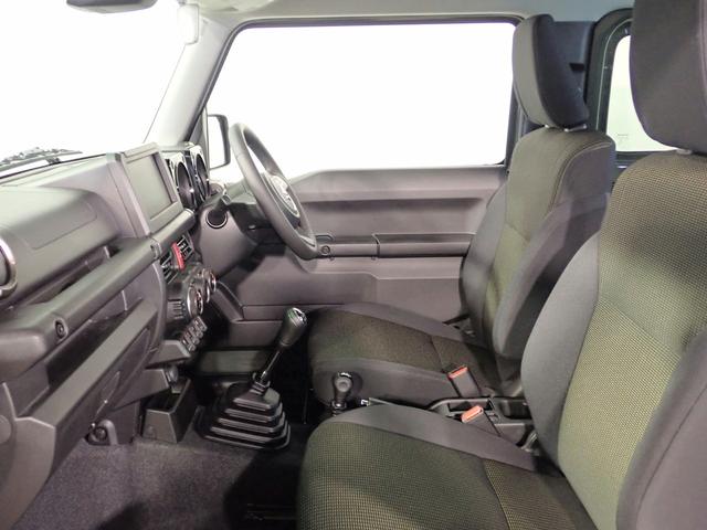 ジムニー XC パートタイム4WD 5MT 禁煙 デュアルセンサーブレーキサポート インテリキー LEDヘッド&フォグ クルーズC ATハイビーム ヒルディセンドC シートヒーター ブレーキLSD 6-SRSエアバック ICターボ 純正16AW(22枚目)