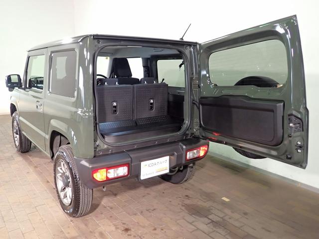 ジムニー XC パートタイム4WD 5MT 禁煙 デュアルセンサーブレーキサポート インテリキー LEDヘッド&フォグ クルーズC ATハイビーム ヒルディセンドC シートヒーター ブレーキLSD 6-SRSエアバック ICターボ 純正16AW(24枚目)