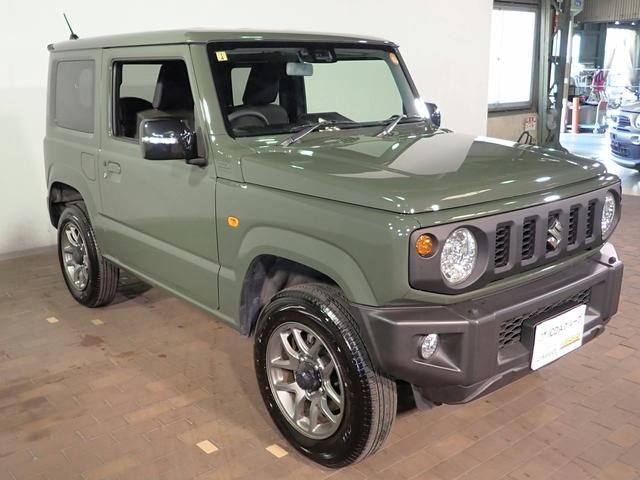 ジムニー XC パートタイム4WD 5MT 禁煙 デュアルセンサーブレーキサポート インテリキー LEDヘッド&フォグ クルーズC ATハイビーム ヒルディセンドC シートヒーター ブレーキLSD 6-SRSエアバック ICターボ 純正16AW(27枚目)