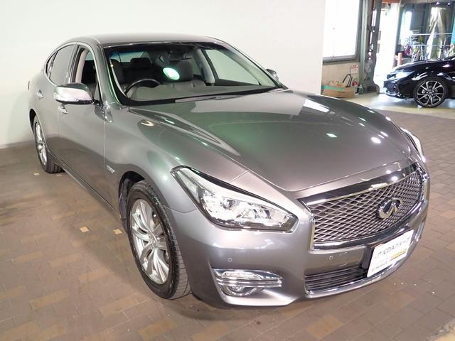 フーガハイブリッド ＨＹＢＲＩＤ　ＶＩＰ　エマージェンシーブレーキ　禁煙　純正ＨＤＤナビ　フルセグＴＶ　ＤＶＤ　ＢＴ　アラウンドビューＭ　インテリジェンスクルーズＣ　ブラインドスポットＭ　黒革シート　シートヒーター＆ベンチシート　Ｒ電動サンシェード　遮音ガラス　純正１８ＡＷ（27枚目）