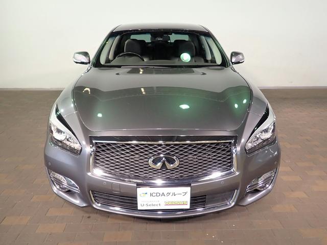 フーガハイブリッド ＨＹＢＲＩＤ　ＶＩＰ　エマージェンシーブレーキ　禁煙　純正ＨＤＤナビ　フルセグＴＶ　ＤＶＤ　ＢＴ　アラウンドビューＭ　インテリジェンスクルーズＣ　ブラインドスポットＭ　黒革シート　シートヒーター＆ベンチシート　Ｒ電動サンシェード　遮音ガラス　純正１８ＡＷ（28枚目）