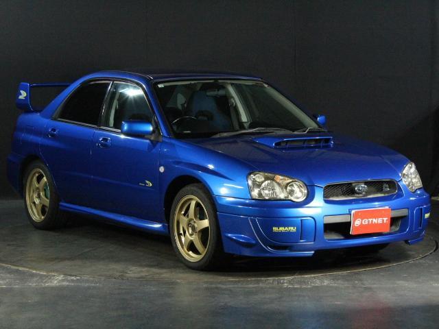 ＷＲＸ　２００３Ｖリミテッド　オリジナルベース車　純正エアロ　大型リアスポ　ＳＴＩマフラー　ＨＫＳエアクリ　キセノン　ＲＡＹＳ１７アルミ　ＥＴＣ(5枚目)