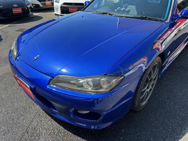 シルビア スペックＲ　２名乗車改造車検取得済　ＹＭＳコンプリートエンジン　ＧＴ－ＳＳタービン　東名ポンカム　３層ラジエター　スポーツ触媒　東名２ＷＡＹＬＳＤ　ＷＯＲＫ１８ｉｎアルミ（7枚目）