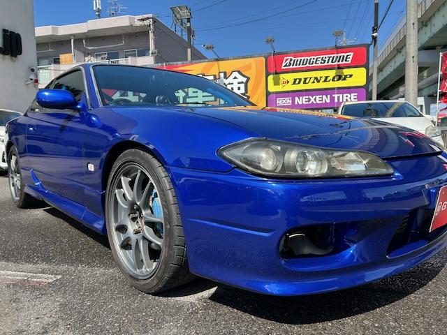 シルビア スペックＲ　２名乗車改造車検取得済　ＹＭＳコンプリートエンジン　ＧＴ－ＳＳタービン　東名ポンカム　３層ラジエター　スポーツ触媒　東名２ＷＡＹＬＳＤ　ＷＯＲＫ１８ｉｎアルミ（8枚目）