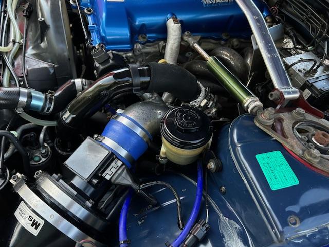 シルビア スペックＲ　２名乗車改造車検取得済　ＹＭＳコンプリートエンジン　ＧＴ－ＳＳタービン　東名ポンカム　３層ラジエター　スポーツ触媒　東名２ＷＡＹＬＳＤ　ＷＯＲＫ１８ｉｎアルミ（29枚目）