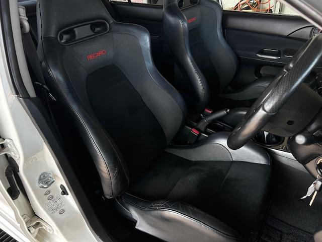 ランサー ＧＳＲ　ノーマルベース車　ＭＲフロントリップ　ＨＫＳマフラー　純正レカロ　ブレンボ　社外ナビ　社外アルミ（13枚目）