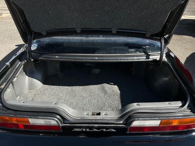 シルビア Ｑ’ｓ　エアロフード　社外ＬＳＤ　社外マフラー　社外エアクリーナー　強化クラッチ　社外車高調　純正アルミ（18枚目）