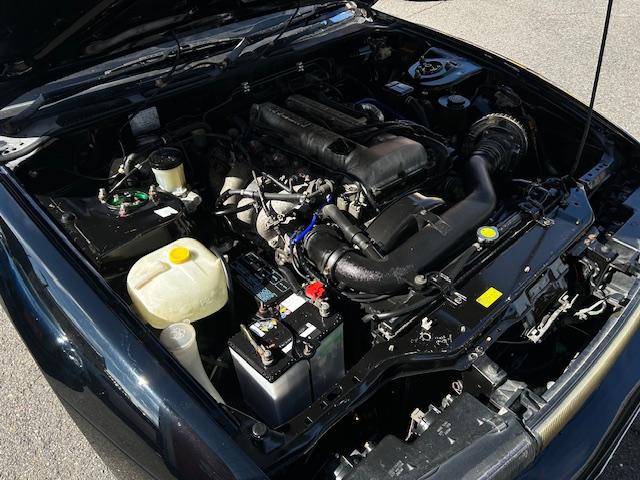 シルビア Ｑ’ｓ　エアロフード　社外ＬＳＤ　社外マフラー　社外エアクリーナー　強化クラッチ　社外車高調　純正アルミ（26枚目）