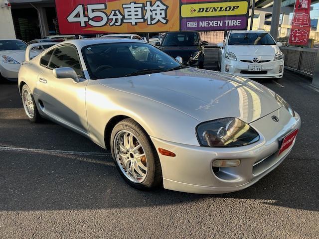 スープラ RZ RECARO HKSマフラー APEXエアクリ WORK17アルミ 社外ナビ ETC(5枚目)