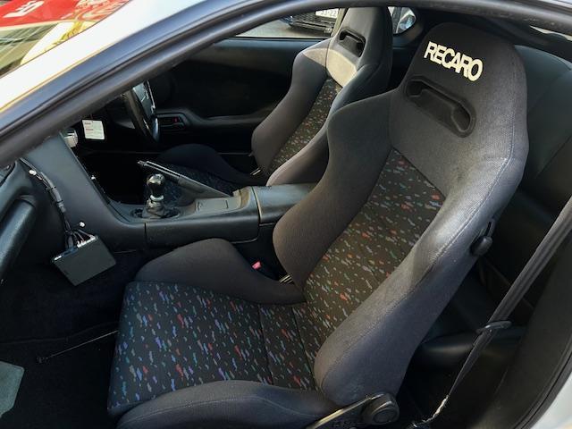 スープラ RZ RECARO HKSマフラー APEXエアクリ WORK17アルミ 社外ナビ ETC(15枚目)