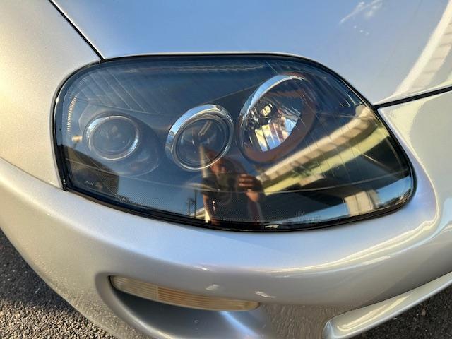 スープラ RZ RECARO HKSマフラー APEXエアクリ WORK17アルミ 社外ナビ ETC(22枚目)