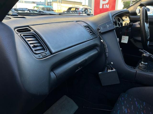 スープラ RZ RECARO HKSマフラー APEXエアクリ WORK17アルミ 社外ナビ ETC(29枚目)