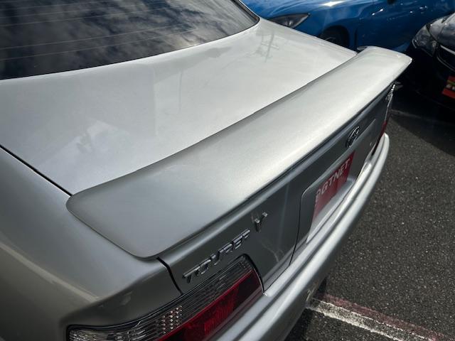 チェイサー ツアラーV 純正エアロ純正5速 社外車高調 社外マフラー HID 前置きインタークーラー ローダウン 社外アルミ(9枚目)