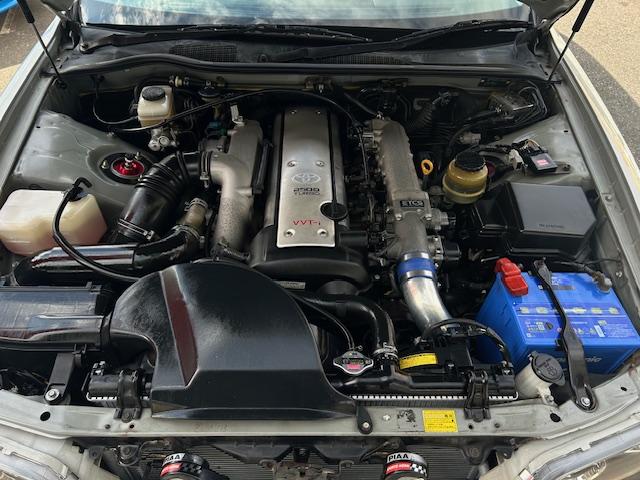 チェイサー ツアラーV 純正エアロ純正5速 社外車高調 社外マフラー HID 前置きインタークーラー ローダウン 社外アルミ(11枚目)