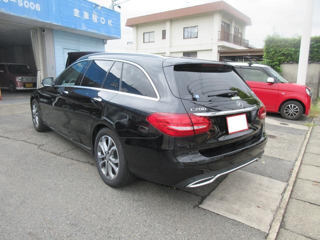 Ｃクラスステーションワゴン Ｃ２００ステーションワゴン　アバンギャルド　純正ナビ　ＥＴＣ　ドラレコ　ハーフレザーシート　パワーシート　シートヒーター　純正アルミホイール　パワーテールゲート　バックモニター　スマートキー　プッシュスタート（7枚目）
