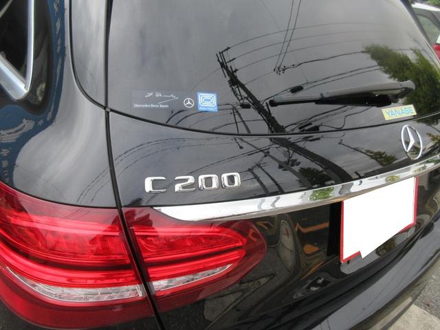 Ｃクラスステーションワゴン Ｃ２００ステーションワゴン　アバンギャルド　純正ナビ　ＥＴＣ　ドラレコ　ハーフレザーシート　パワーシート　シートヒーター　純正アルミホイール　パワーテールゲート　バックモニター　スマートキー　プッシュスタート（8枚目）