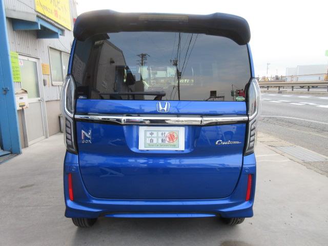 Ｎ－ＢＯＸカスタム Ｇ・Ｌホンダセンシング　９インチ社外ナビ・デジタルインナーミラー・ＥＴＣ・ナビ連動前後ドラレコ・シートヒーター・両側パワースライドドア・ホンダセンシング・ＭＤＭＩ接続・Ｂｌｕｅｔｏｏｔｈ接続・純正アルミ（6枚目）