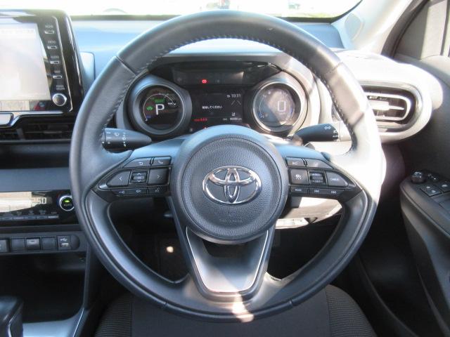 ヤリスクロス ハイブリッドＧ　純正８インチディスプレイＡｕｄｉｏ・全周囲カメラ・ＥＴＣ・ドラレコ・ＢＳＭ・Ｂｌｕｅｔｏｏｔｈ接続・ＬＥＤヘッドライト・クリアランスソナー・純アルミ・クルーズコントロール・禁煙車・ＴＳＳ・スマートキー（49枚目）