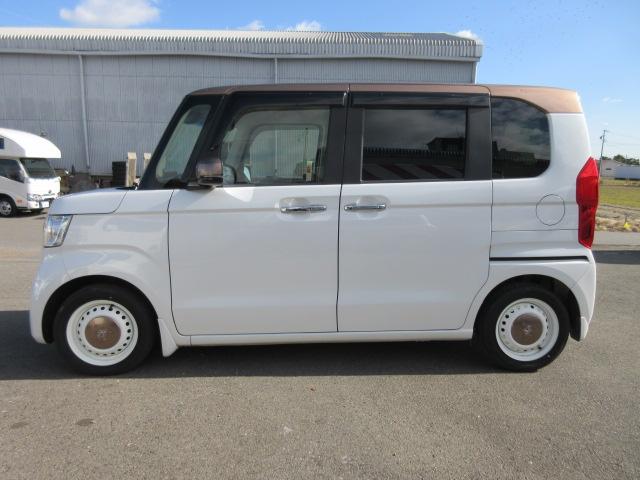 Ｎ－ＢＯＸ Ｇ・Ｌホンダセンシング　カッパーブラウンスタイル　純正ナビ・ＥＴＣ２．０・Ｂｌｕｅｔｏｏｔｈ接続・クルーズコントロール・両側電動スライド・オートマチックライト・禁煙車・ＬＥＤヘッドライト・バックカメラ・ホンダセンシング・レーンアシスト・メンテノート（4枚目）