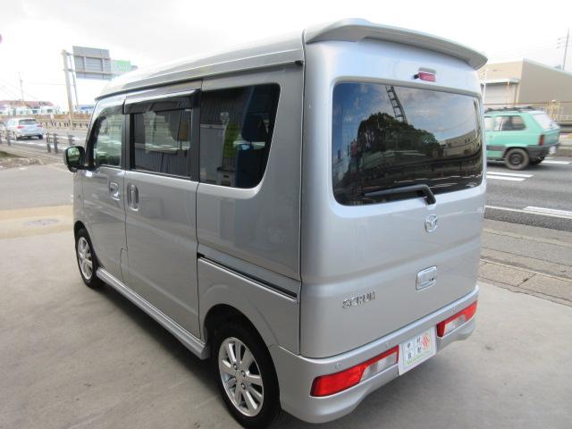 スクラムワゴン PZターボ 純正ナビ・フルセグ・ETC・シートヒーター・リアヒーター・障害物センサー・Bluetooth接続・DVD・CD・ターボ車・フォグランプ・レーンキープアシスト・アクセル踏み間違い防止装置・純正アルミ(5枚目)