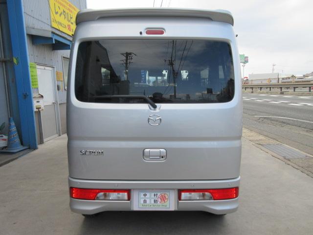 スクラムワゴン PZターボ 純正ナビ・フルセグ・ETC・シートヒーター・リアヒーター・障害物センサー・Bluetooth接続・DVD・CD・ターボ車・フォグランプ・レーンキープアシスト・アクセル踏み間違い防止装置・純正アルミ(6枚目)