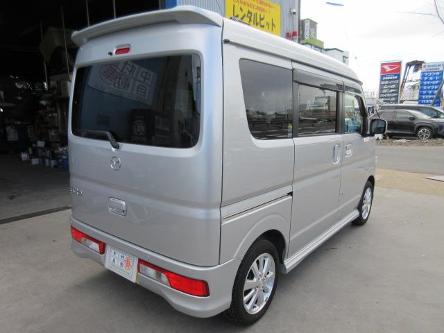 スクラムワゴン PZターボ 純正ナビ・フルセグ・ETC・シートヒーター・リアヒーター・障害物センサー・Bluetooth接続・DVD・CD・ターボ車・フォグランプ・レーンキープアシスト・アクセル踏み間違い防止装置・純正アルミ(7枚目)