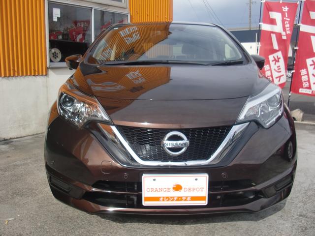 ノート Ｘ　ワンオーナー　禁煙車　アラウンドビューモニター　Ｅミラー　純正ナビＴＶブルートゥースオーディオ　スマートキー２個　プッシュスタート（2枚目）