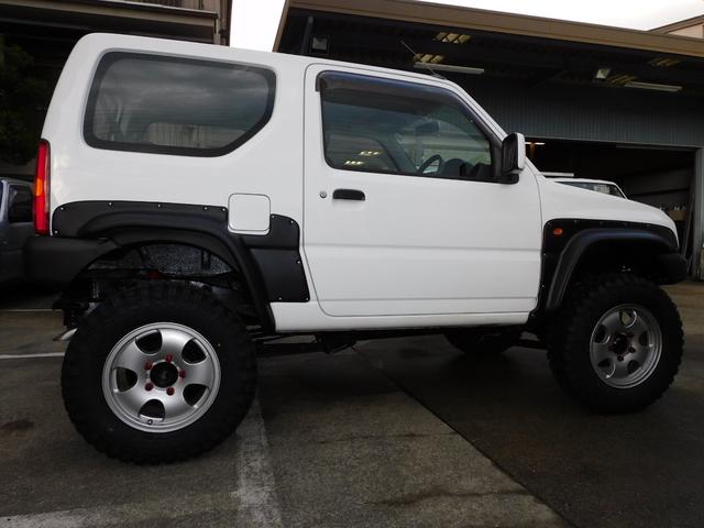 XG パートタイム4WD インタークーラーターボ 新品部品3インチリフトアップキット 新品16インチマッドタイヤ 新品プロジェクターヘッドライト 新品オーバーフェンダー 新品前後LED付きショートバンパー(42枚目)