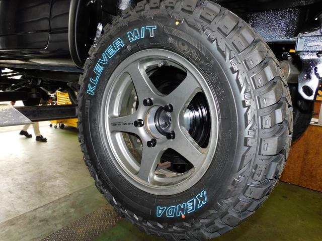 XG 9型 インタークーラーターボ パートタイム4WD ダブルエアバッグ 3インチリフトアップキット ステアリングダンパー スキッドプレート 新品ホワイトレター16インチマッドタイヤ225/17R16(23枚目)