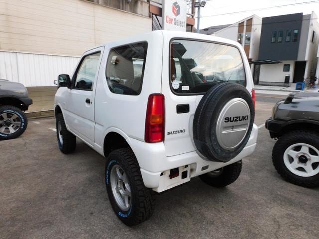 ジムニー XG 9型 インタークーラーターボ パートタイム4WD 新品部品3インチリフトアップキット 16インチアルミホイール 新品TOYOオープンカントリーホワイトレター16インチタイヤ(8枚目)