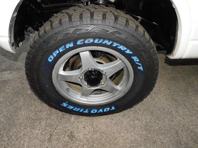 ジムニー XG 9型 インタークーラーターボ パートタイム4WD 新品部品3インチリフトアップキット 16インチアルミホイール 新品TOYOオープンカントリーホワイトレター16インチタイヤ(40枚目)