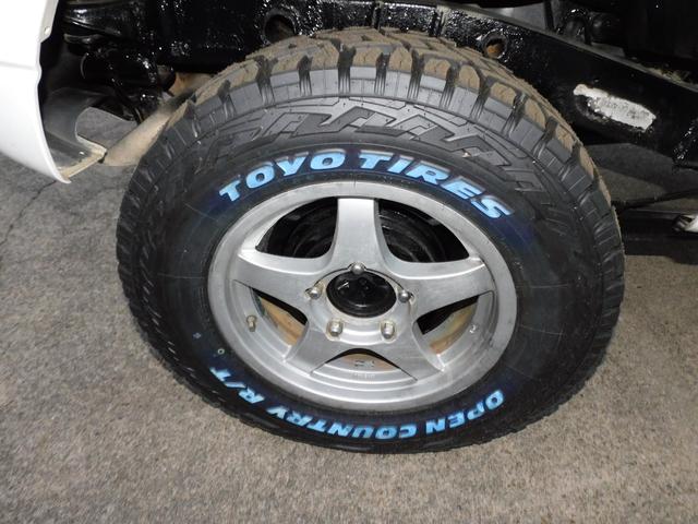 ジムニー XG 9型 インタークーラーターボ パートタイム4WD 新品部品3インチリフトアップキット 16インチアルミホイール 新品TOYOオープンカントリーホワイトレター16インチタイヤ(42枚目)