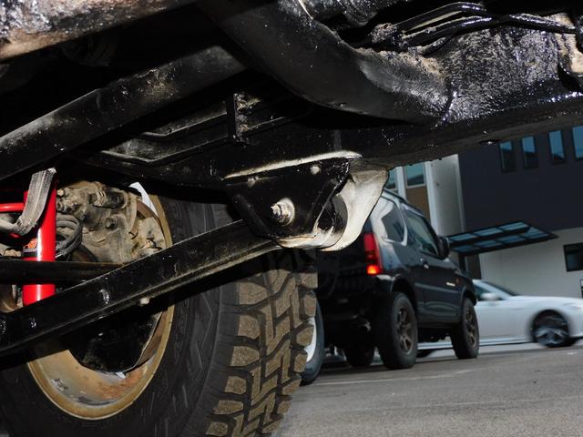 ジムニー XG 9型 インタークーラーターボ パートタイム4WD 新品部品3インチリフトアップキット 16インチアルミホイール 新品TOYOオープンカントリーホワイトレター16インチタイヤ(59枚目)