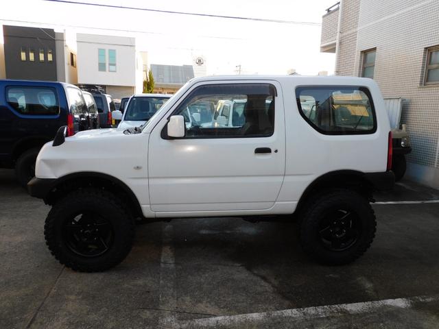 ジムニー ＸＧ　９型　フロア５速ミッション　パートタイム４ＷＤ　新品部品３インチリフトアップキット　新品前後ショックアブソーバー　新品前後ラテラルロッド　新品前後スプリング　ダブルエアバッグ　ＡＢＳ（4枚目）