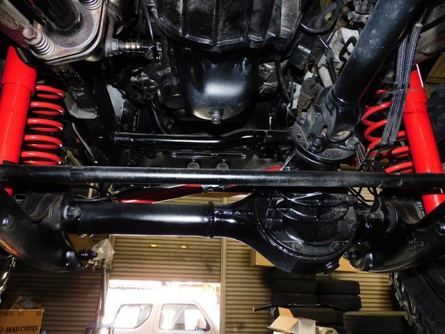 ジムニー ＸＧ　９型　フロア５速ミッション　パートタイム４ＷＤ　新品部品３インチリフトアップキット　新品前後ショックアブソーバー　新品前後ラテラルロッド　新品前後スプリング　ダブルエアバッグ　ＡＢＳ（40枚目）