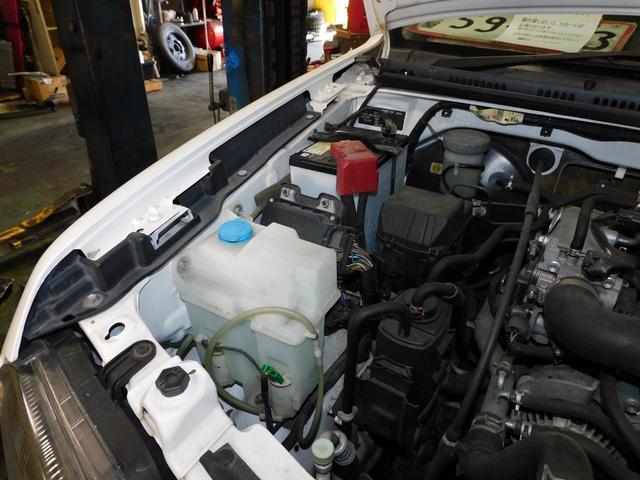 ジムニー ＸＧ　９型　フロア５速ミッション　パートタイム４ＷＤ　新品部品３インチリフトアップキット　新品前後ショックアブソーバー　新品前後ラテラルロッド　新品前後スプリング　ダブルエアバッグ　ＡＢＳ（80枚目）